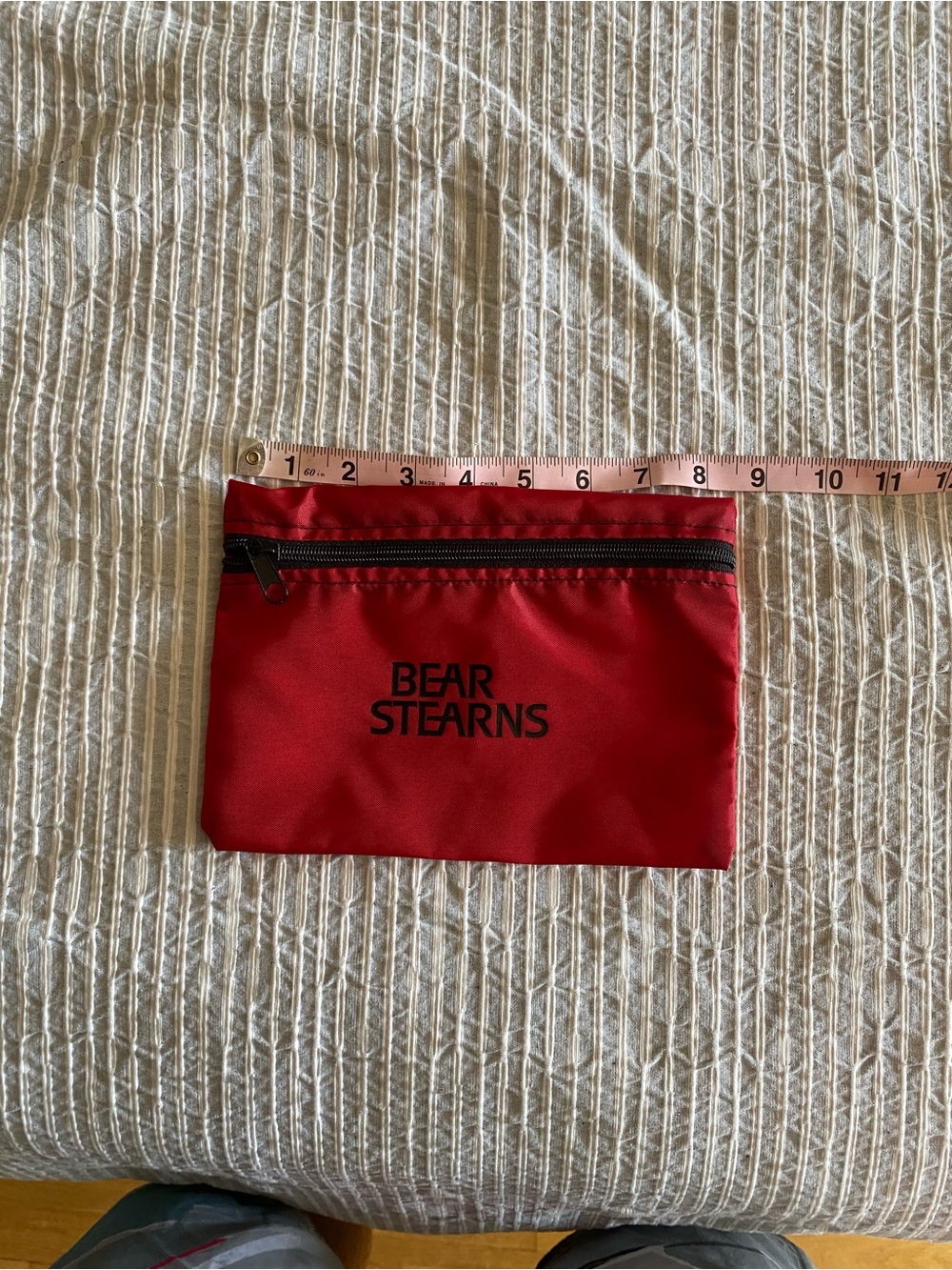 Bear Stearns Red Pouch